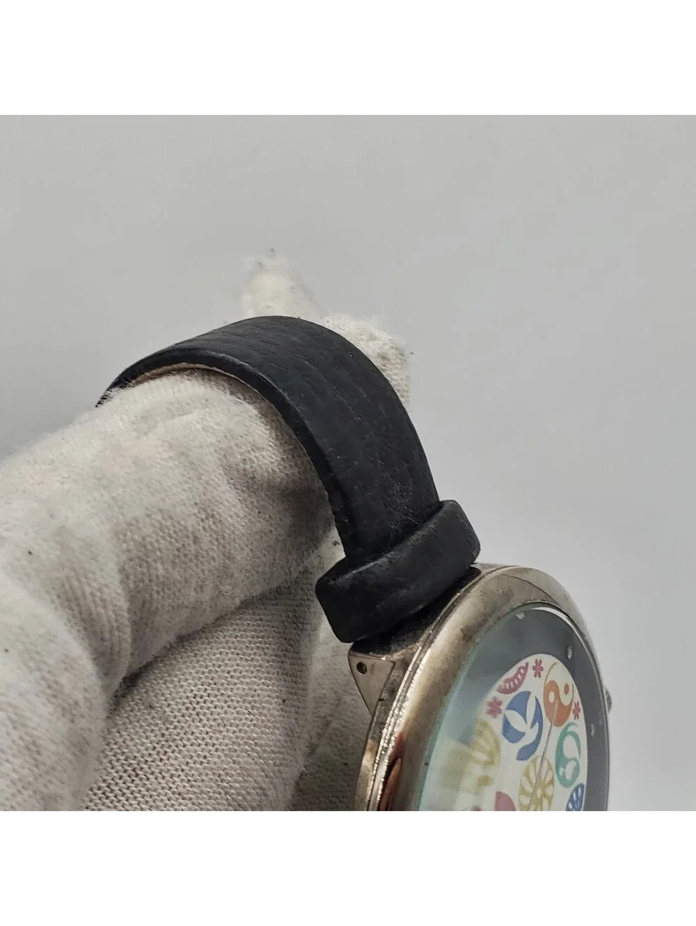 Lucky Brand Heart Dial Quartz Watch Womens 44mm New Battery